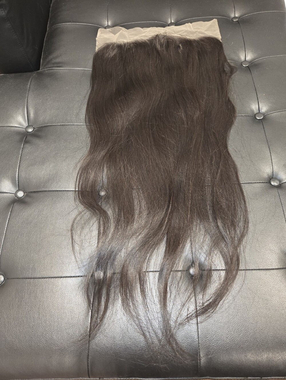 28" Raw Virgin Burmese Straight 13x6 HD Lace Frontal